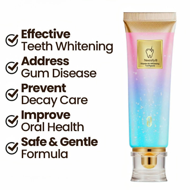 Nexisify® Vitamin B3 Whitening Toothpaste